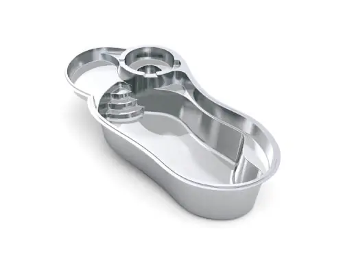 Allure-30 The Allure™ Fiberglass Pool 3D image