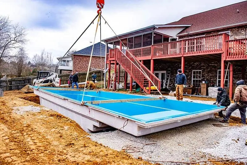 fiberglass swimming pool installation services
